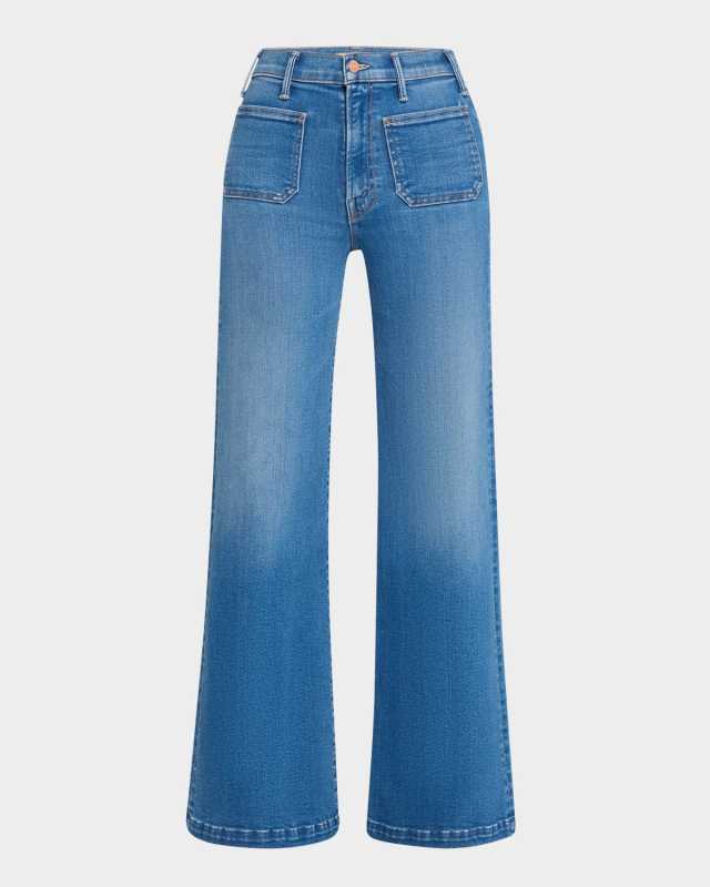 The Hustler Roller Patch Pocket Sneak Jeans
